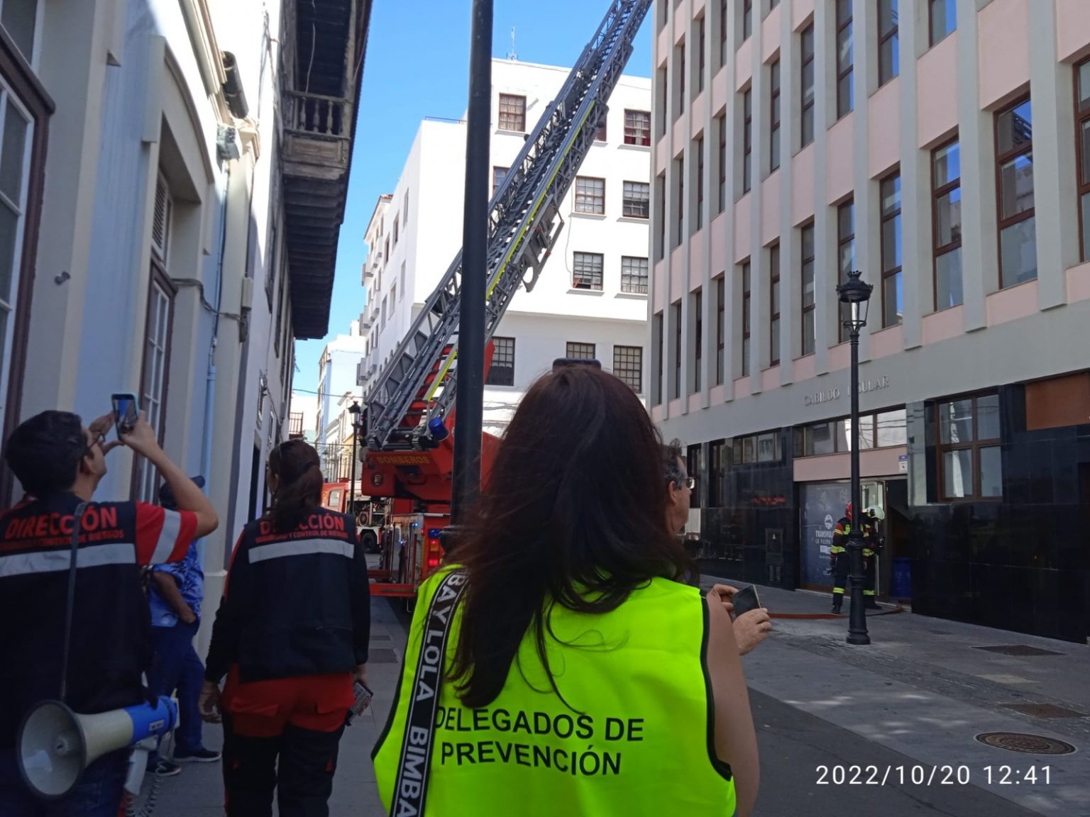 El Cabildo De La Palma Realiza Un Simulacro En Sus Instalaciones Para