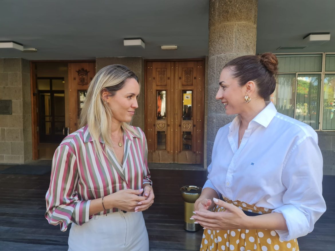 María Fernández y Vidina Cabrera