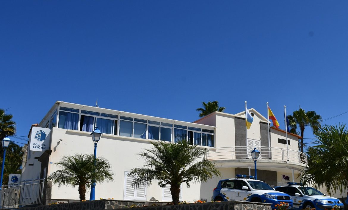 Comisaría Policía Local de Mogán en la localidad de Arguineguín