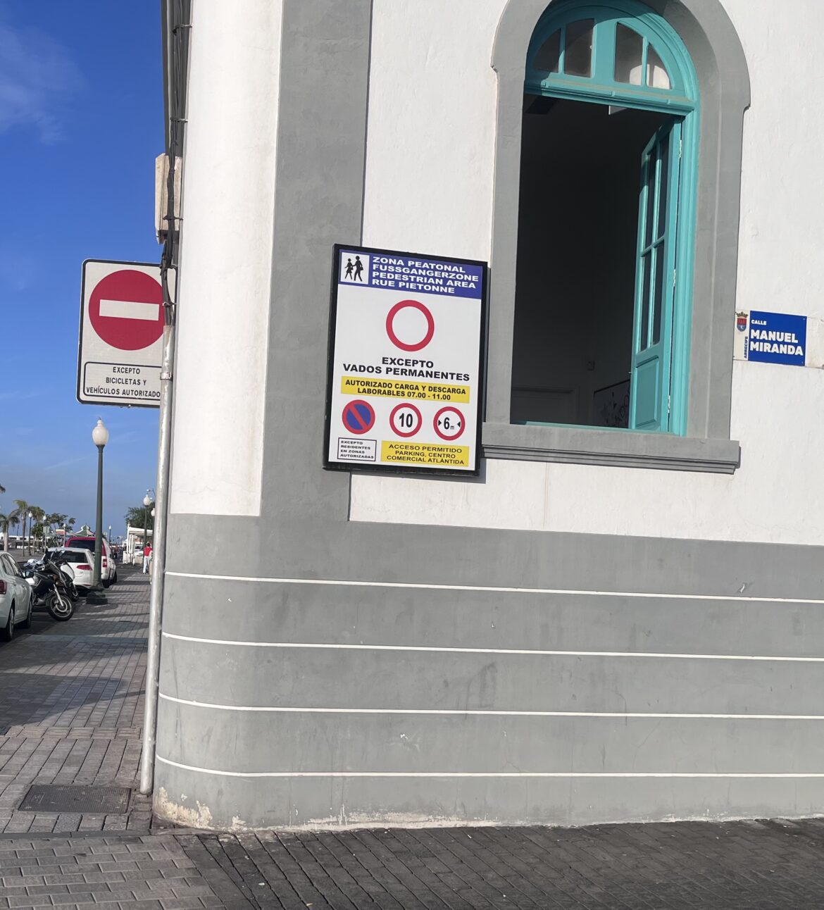 prohibido avenida maritima