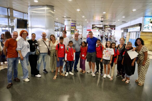 NP_Telde recibe a los 115 menores saharauis que pasarán unas ‘Vacaciones en paz’ en el archipiélago canario(12)