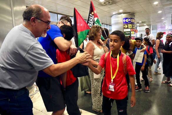 NP_Telde recibe a los 115 menores saharauis que pasarán unas ‘Vacaciones en paz’ en el archipiélago canario(2)