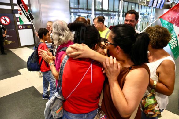 NP_Telde recibe a los 115 menores saharauis que pasarán unas ‘Vacaciones en paz’ en el archipiélago canario(4)